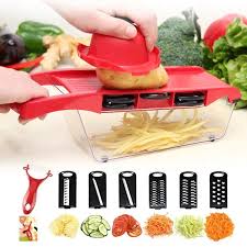 High Quality 10 In 1 Mandoline Slicer Vegetable Grater & Cutter