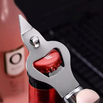 Stainless Steel Multifunctional Bottle & Can Opener