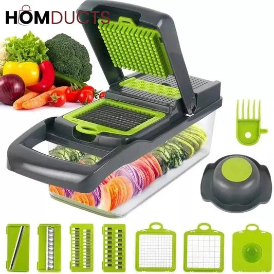 12 in 1 Multifunctional Vegetable Cutter Slicer by Housify.pk