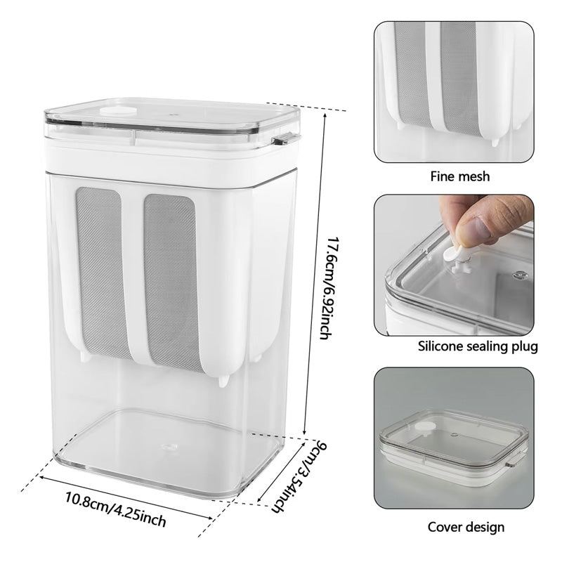 1100ML Multipurpose Greek Yogurt Maker and Beverage Strainer