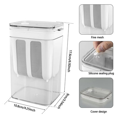 1100ML Multipurpose Greek Yogurt Maker and Beverage Strainer