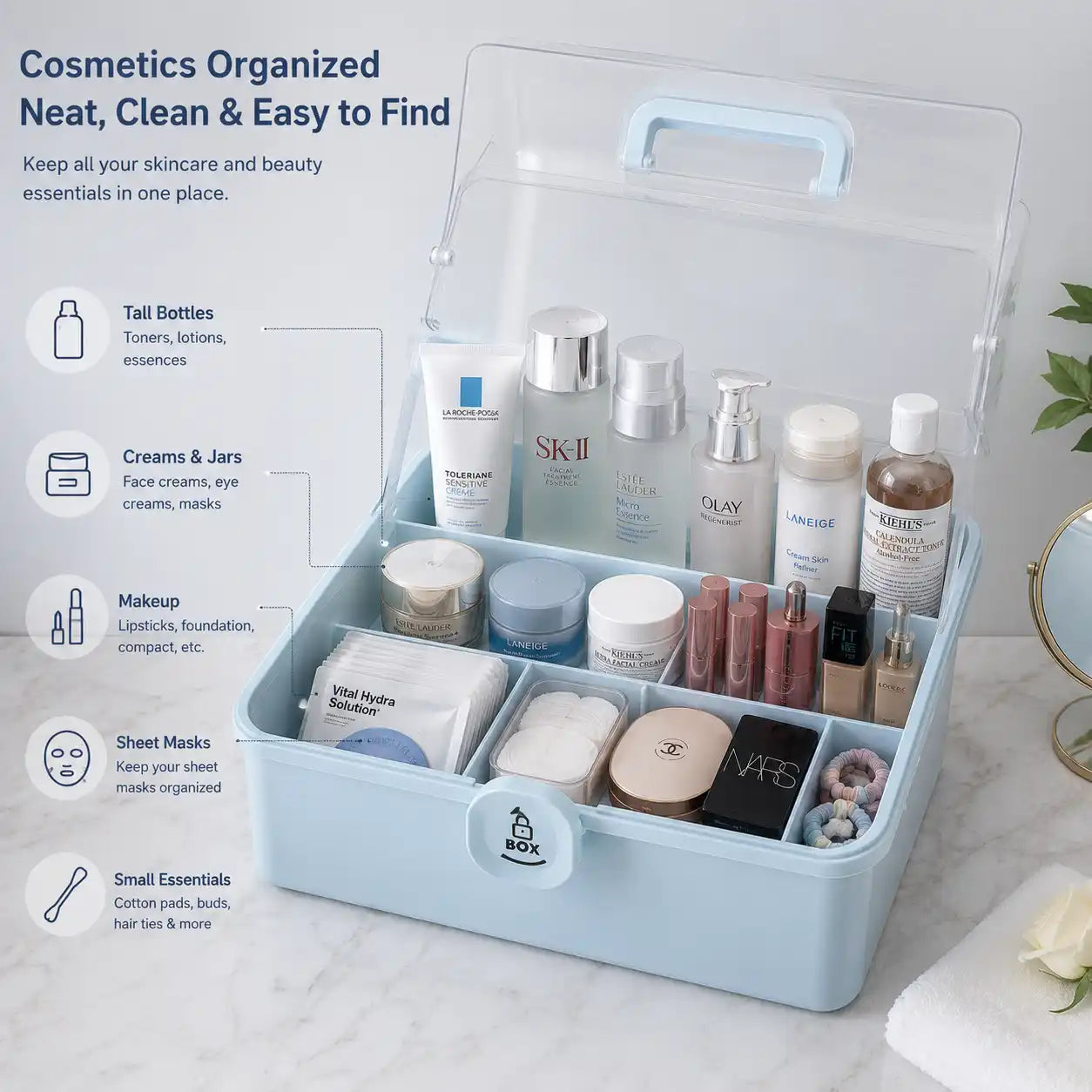 Multi-Purpose Storage Box - Medicine Box