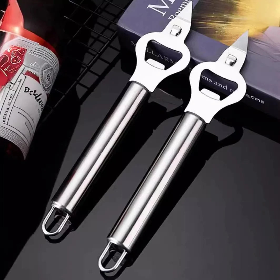 Stainless Steel Multifunctional Bottle & Can Opener