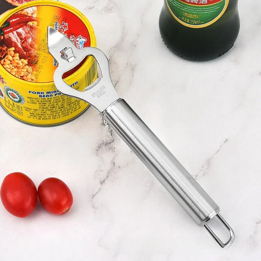 Stainless Steel Multifunctional Bottle & Can Opener by Housify.pk