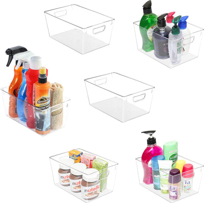 Clear Storage Bins Fridge Pakistan by Housify.pk