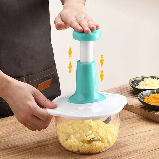 Multifunctional Manual Push Chopper (2-Liter) by Housify.pk