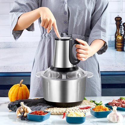 2-in-1 Food Processor & Electric Meat Grinder (3 Litre)