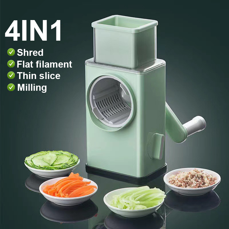 Multi-Function Hand Rotary Vegetable Cutter by Housify.pk