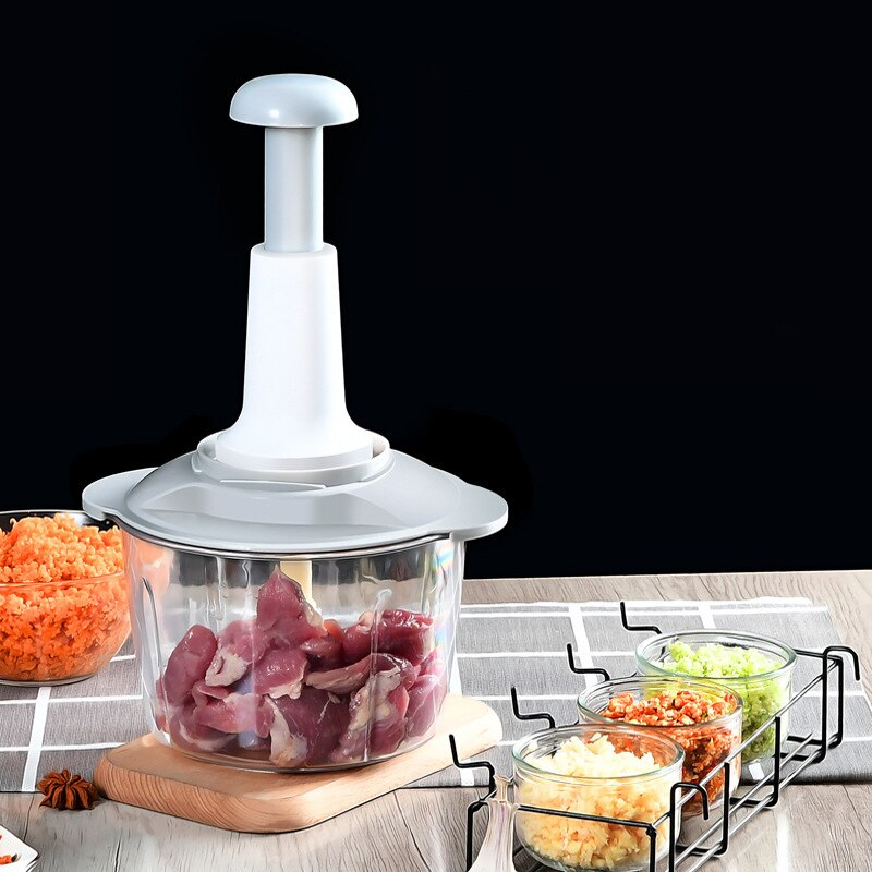 Vegetable Push Chopper 1.5L by Housify.pk