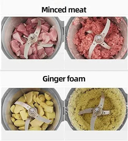 2-in-1 Food Processor & Electric Meat Grinder (3 Litre)