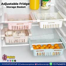 2-Piece Fridge Drawer Organizer Baskets