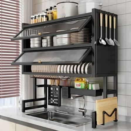 Over The Sink Cabinet Rack