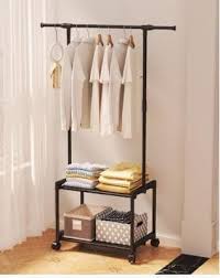 Portable Clothes Hanging Storage Rack