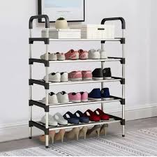 6-Compartment Shoe Storage Bin
