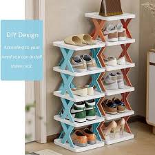 5-Layer Plastic Shoe Rack Organizer