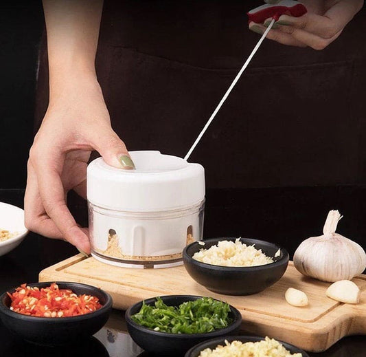 Manual Pull String Mini Food Chopper by Housify.pk
