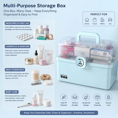 Multi-Purpose Storage Box - Medicine Box
