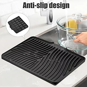 Housify Silicone Over-the-Sink Dish Drying Mat-XL Size