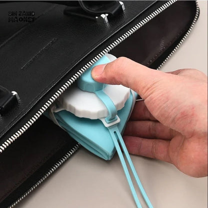 600ML Silicone Foldable Water Bottle