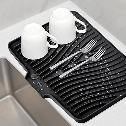Housify Silicone Over-the-Sink Dish Drying Mat-XL Size